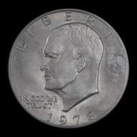 A United States 1978-D Eisenhower $1 Coin — NGC GRADED MS65