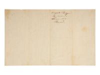 [ENSLAVEMENT & ABOLITION]. Manuscript legal document involving the estate of Solomon Boggan, who left an enslaved male subject to his grandson Wingate Boggan, a minor. Wilcox County, AL, 8 August 1847.