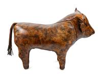 An Omersa Leather Figural Footstool