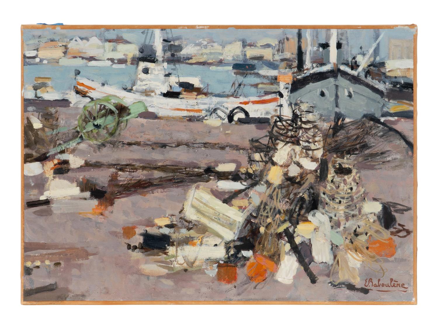 Le Port Quai Du Parti, Toulon, 1961