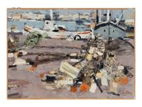 Le Port Quai Du Parti, Toulon, 1961