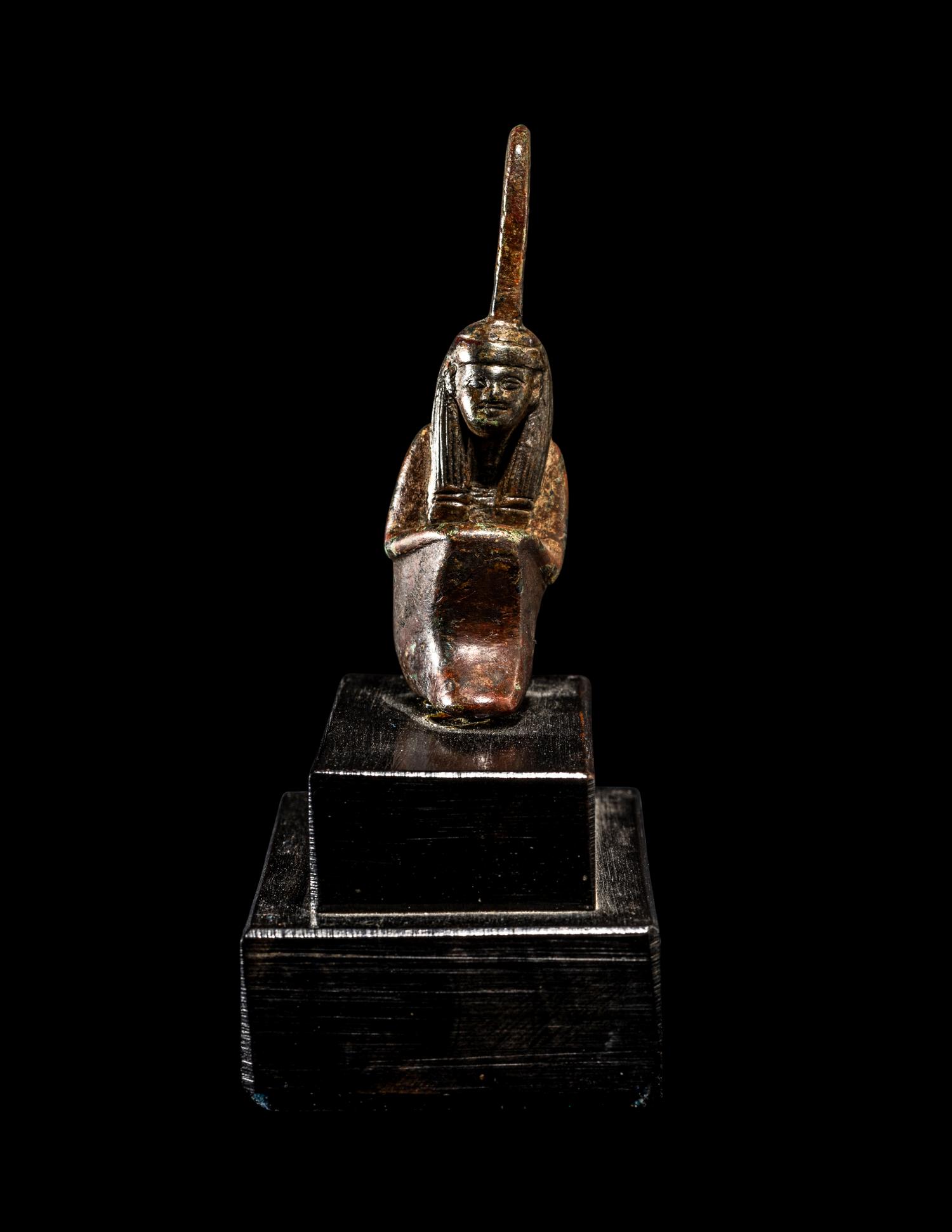 An Egyptian Bronze Maat