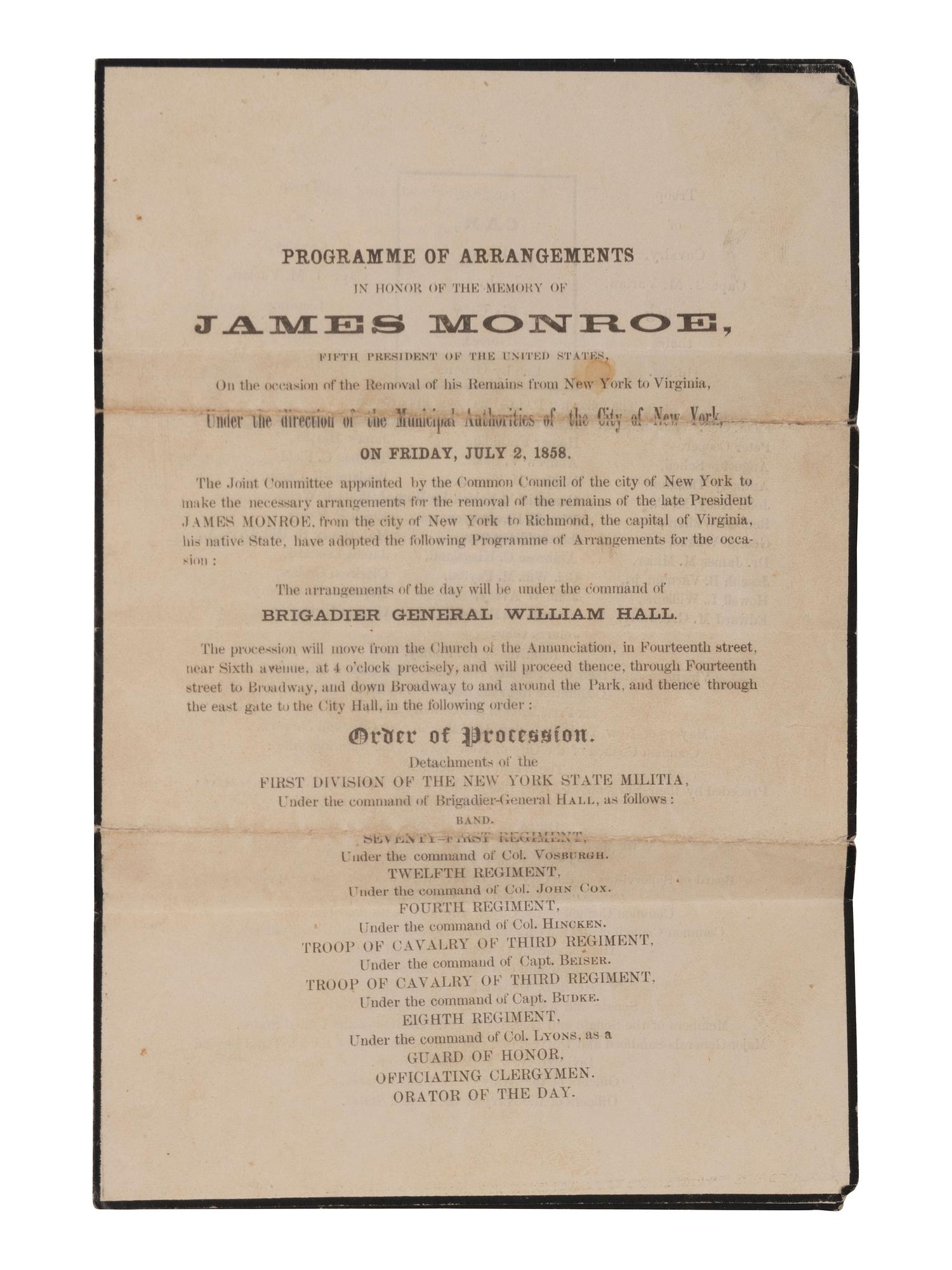 [WASHINGTON, George (1732-1799)] -- DANDRIDGE, Bartholomew Jr. (ca 1773-1802). A group of 4 retained copies of letters written by Bartholomew Dandridge, Jr. to President George Washington.