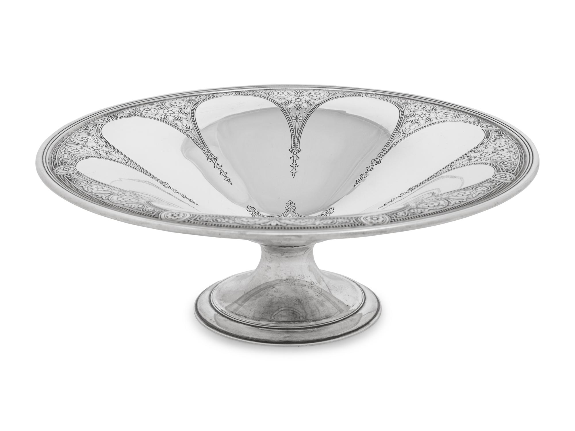 A Tiffany and Co. Silver Fruit Stand