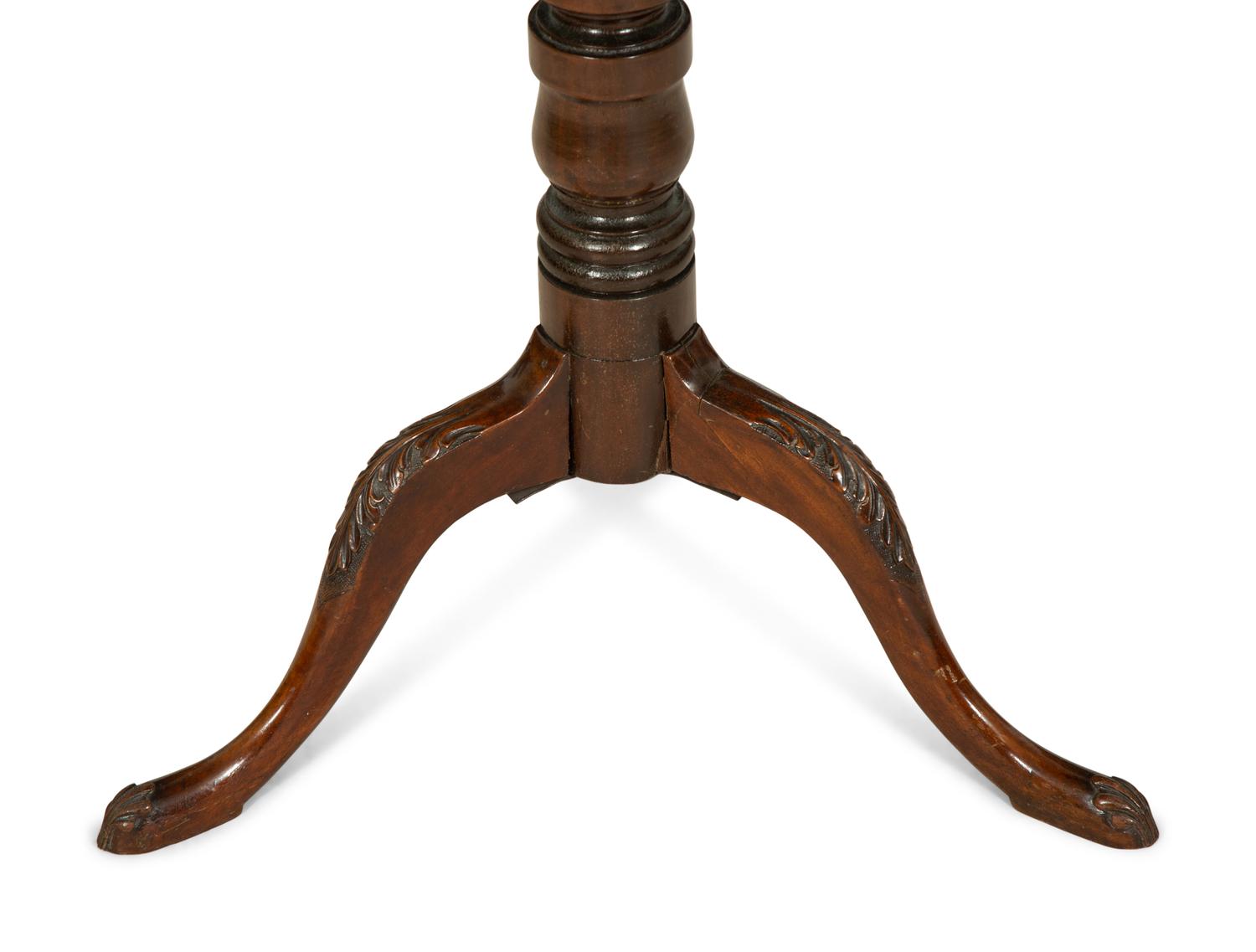 A George III Carved Mahogany Supper Table