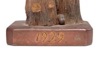 A Pair of Sewer Tile Candle Holders