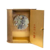 Patek Philippe, Ref. 1505, Brass 'Golden Ellipse' Desk Clock