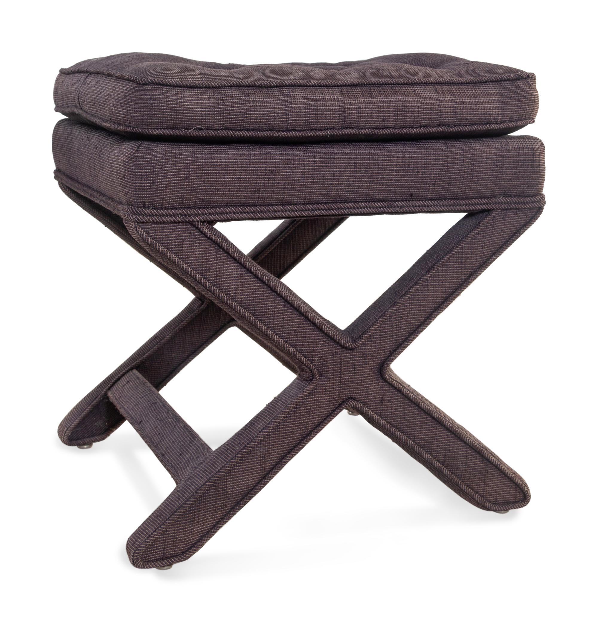 Pair of X-Base Stools