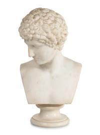 An Italian Marble Bust of Hermes