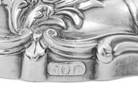 A Pair of Silver Candlesticks