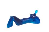 A Daum Pate-de-Verre Glass Sculpture Length 9 1/2 inches. — DESIGNED BY ANNE-LAURE CAPO DI FELTRE, CIRCA 2000