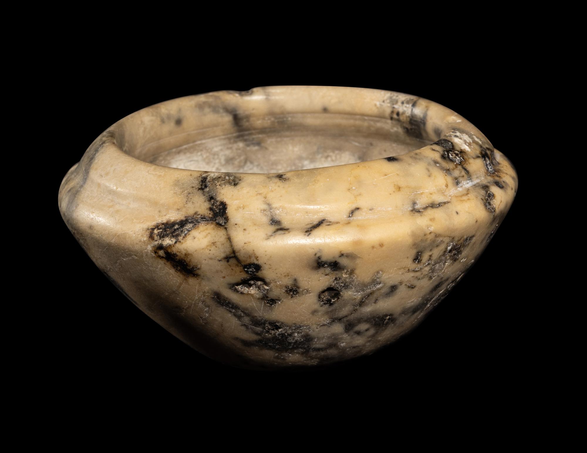 An Egyptian Diorite Bowl