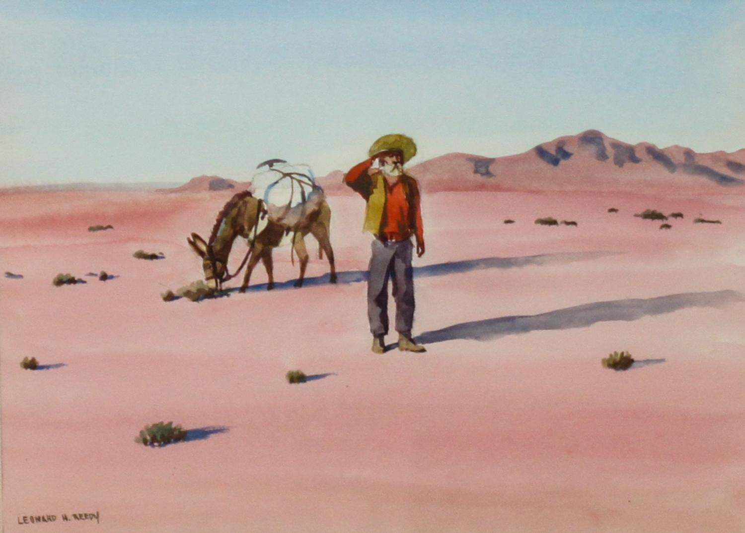 Leonard Howard Reedy, (American, 1899-1956), The Prospector