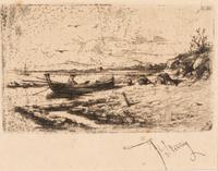 Mariano Fortuny y Carbó, (Spanish, 1838-1874), A group of three works: Deux Cardinaux, Landscape, and Une rue de Seville