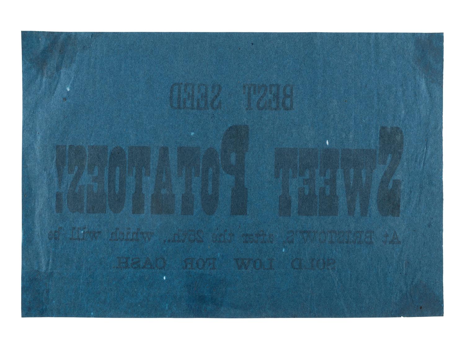 [ADVERTISING]. A group of 19th-century broadsides, handbills, and other advertising-elated ephemera.