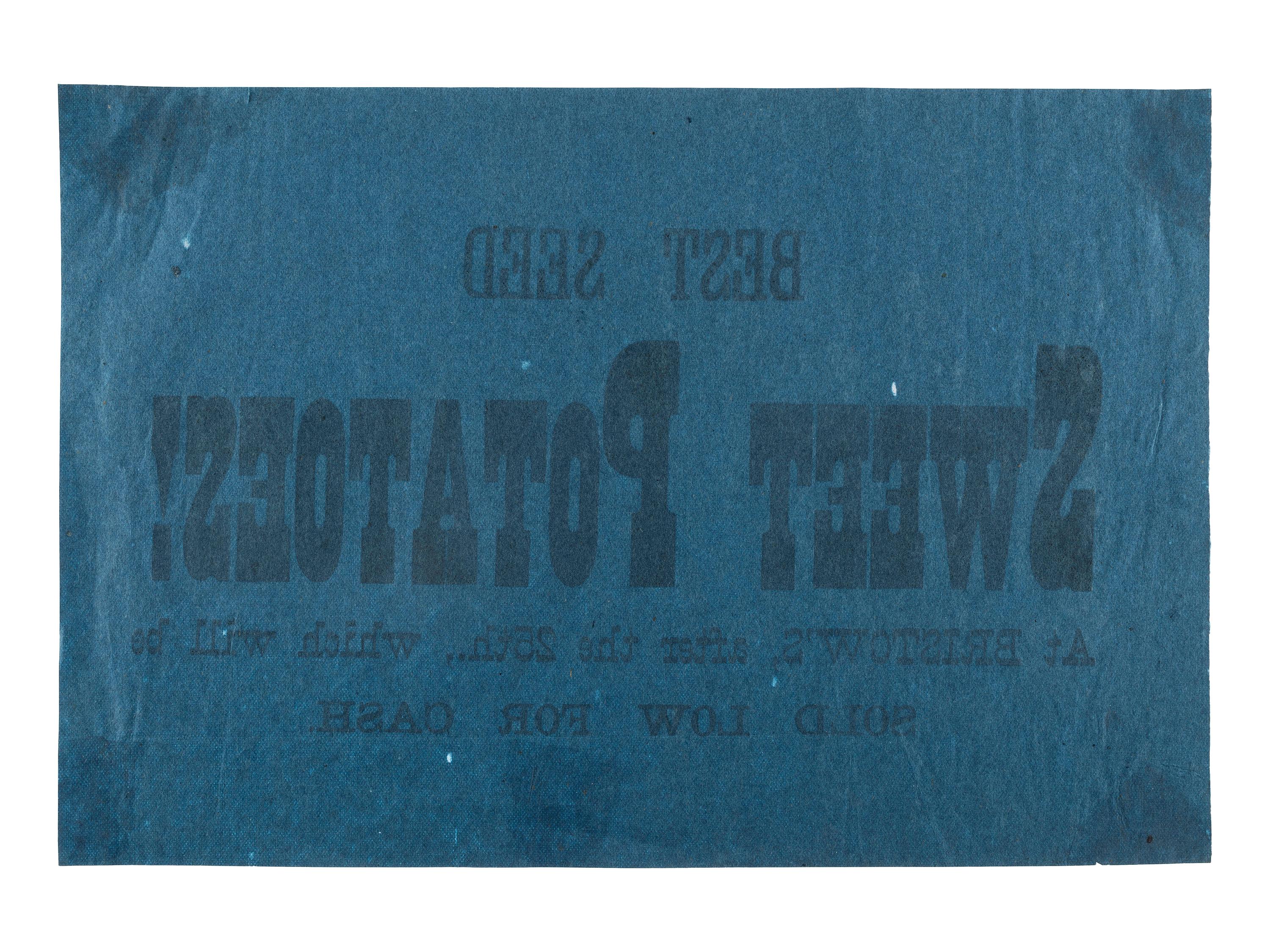 [ADVERTISING]. A group of 19th-century broadsides, handbills, and other advertising-elated ephemera.