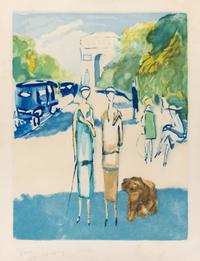 Avenue du Bois (After Kees van Dongen)