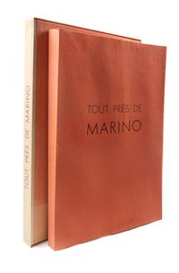 (MARINI, MARINO) MARINI, EGLE. Tout pres de Marino. Paris, 1971. Limited, signed. Set of 10 etchings.