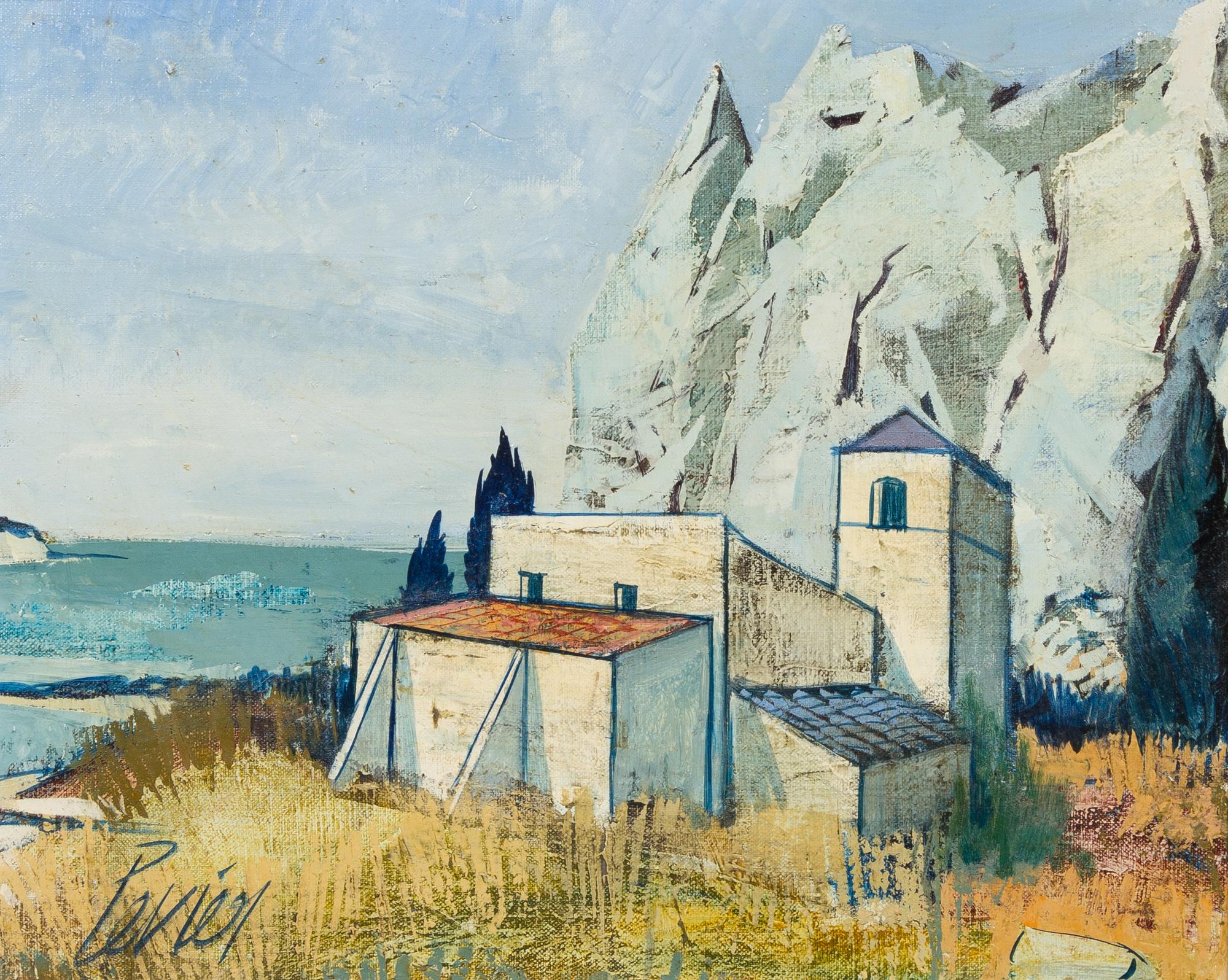 Charles Levier, (French, 1920-2003), La ferme en...