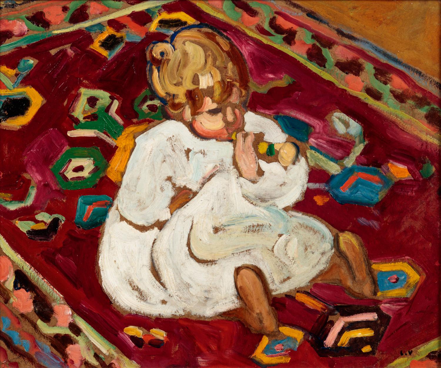 Enfant á la trompette