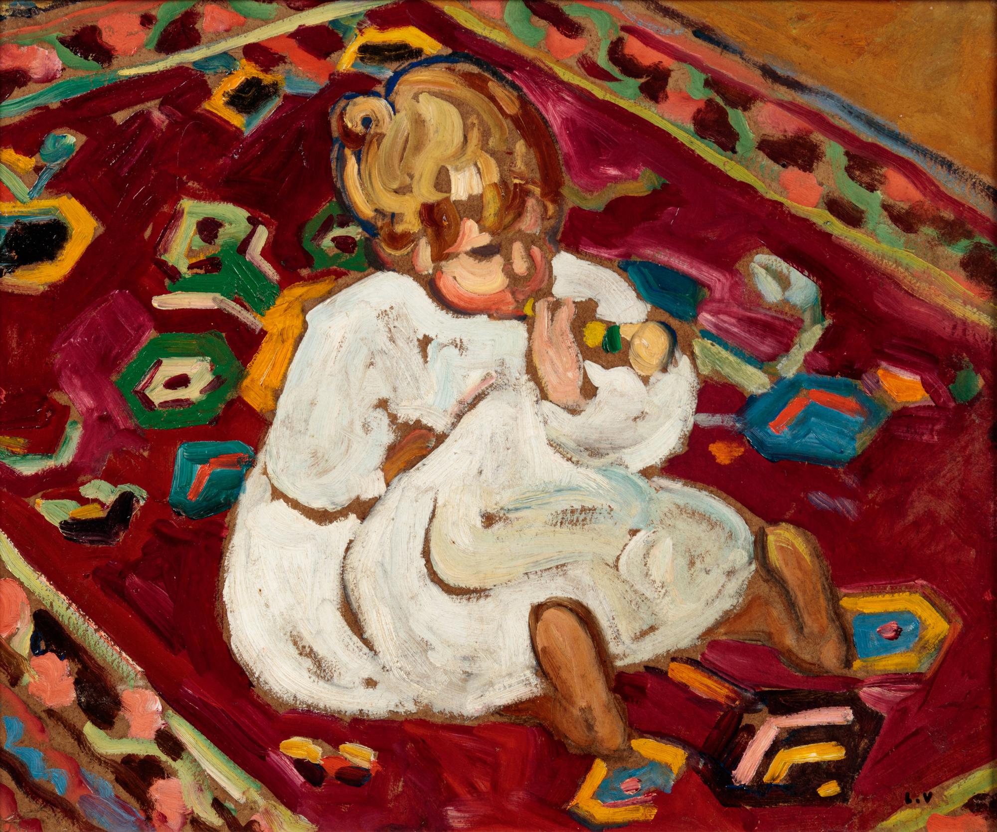 Enfant á la trompette