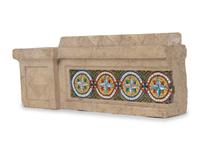 An American Mosaic-Inset Architectural Fragment