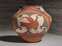 Zia Four-Color Pottery Olla