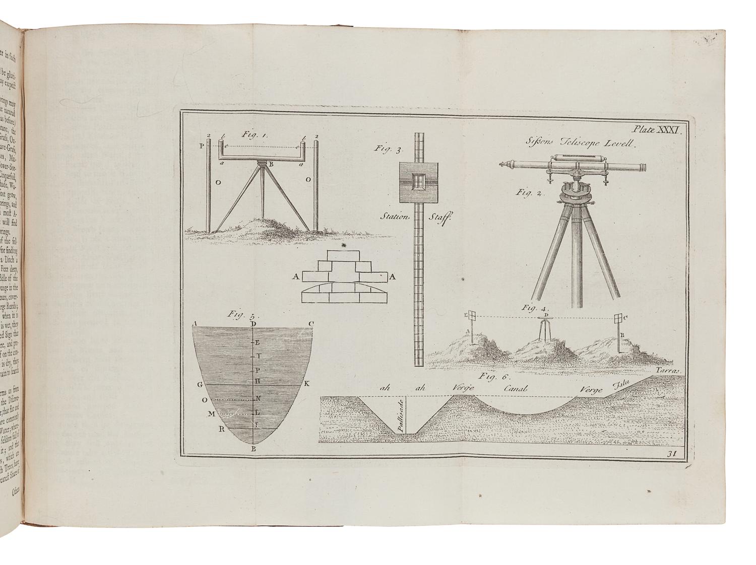 [ARCHITECTURE]. The Builder's Dictionary: or, Gentleman and Architect's Companion. London: A. Bettesworth, C. Hitch, and S. Austen, 1734.