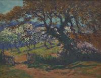 Fernand Maillaud (French, 1862-1948) — Les Amandiers en Fleurs