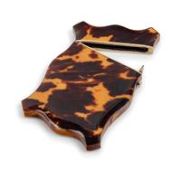 An Irish Tortoise Shell Card Case