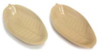 A Pair of Wedgwood Leaf-form Bowls Length 11 inches. — 20TH CENTURY