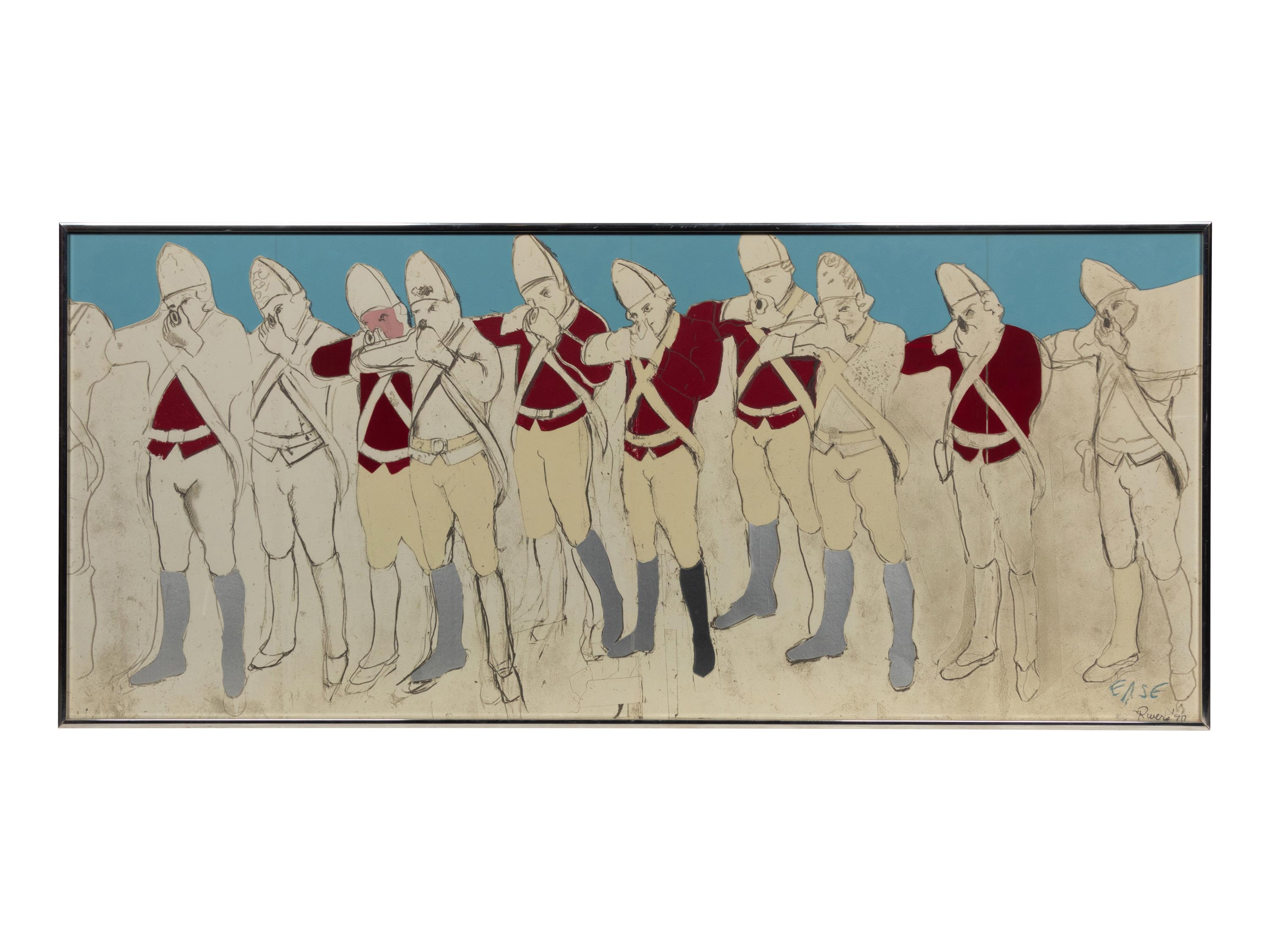 Redcoats (fold out) (from the Boston Massacre series)