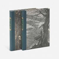 [Children's & Illustrated] [Eichenberg, Fritz] Bronte, Charlotte and Emily Jane Eyre and Wuthering Heights