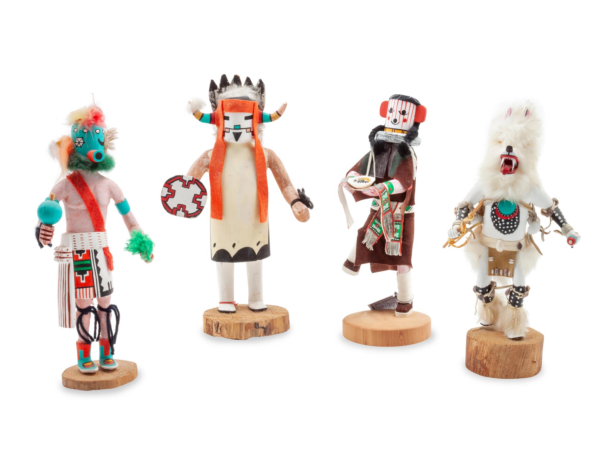 Four Contemporary Hopi Kachinas