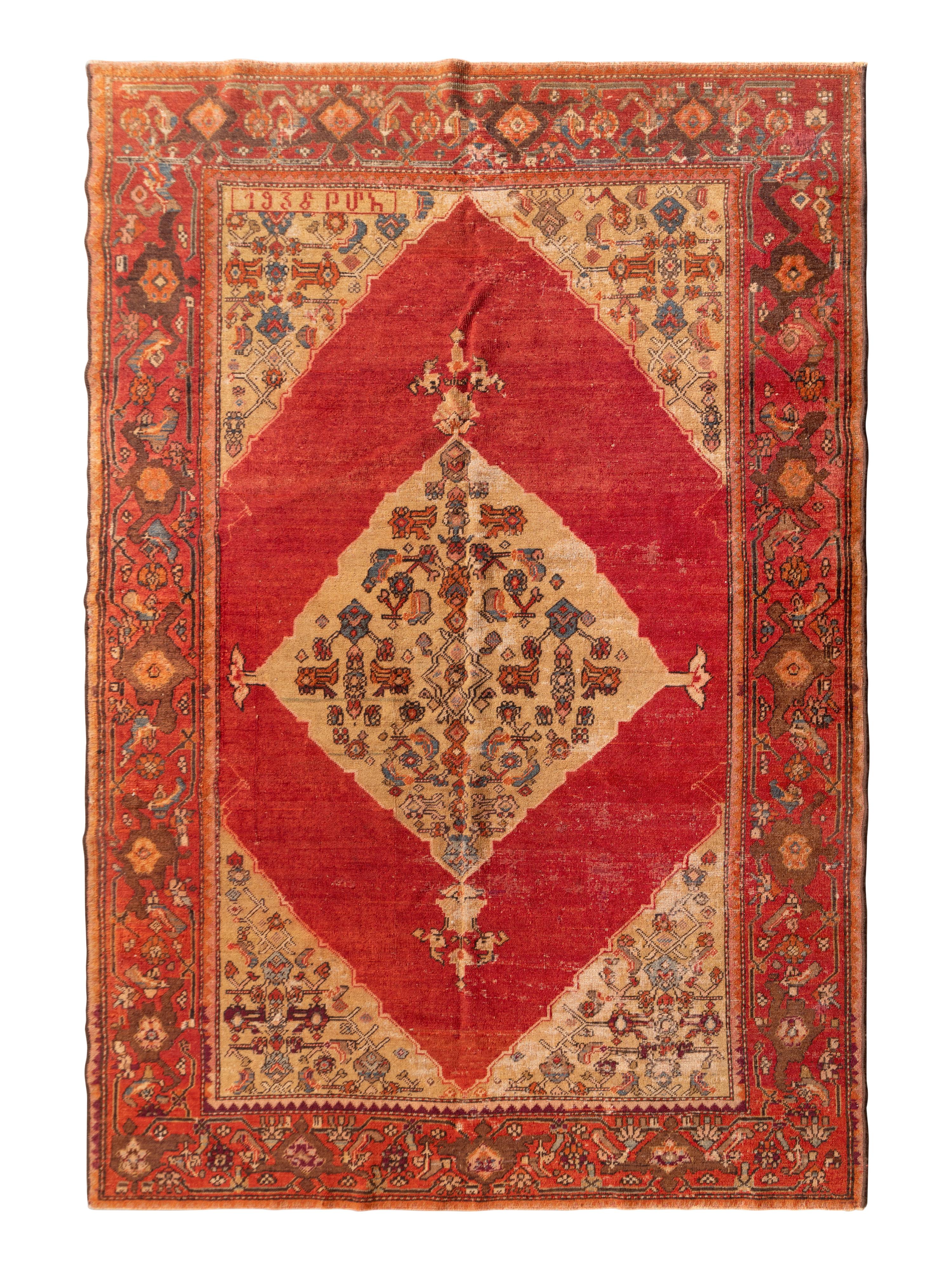An Oushak Rug