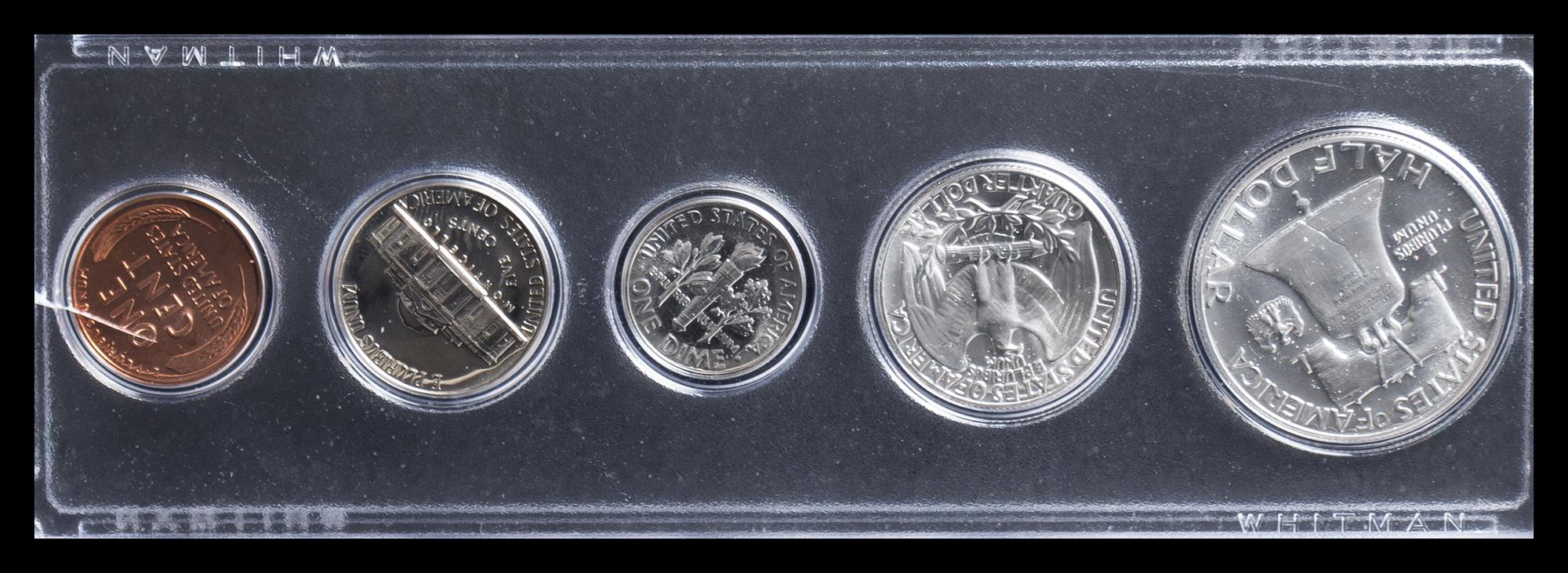A United States 1951 5-Coin Proof Set
