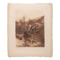 Getting Water - Apache , Plate 10