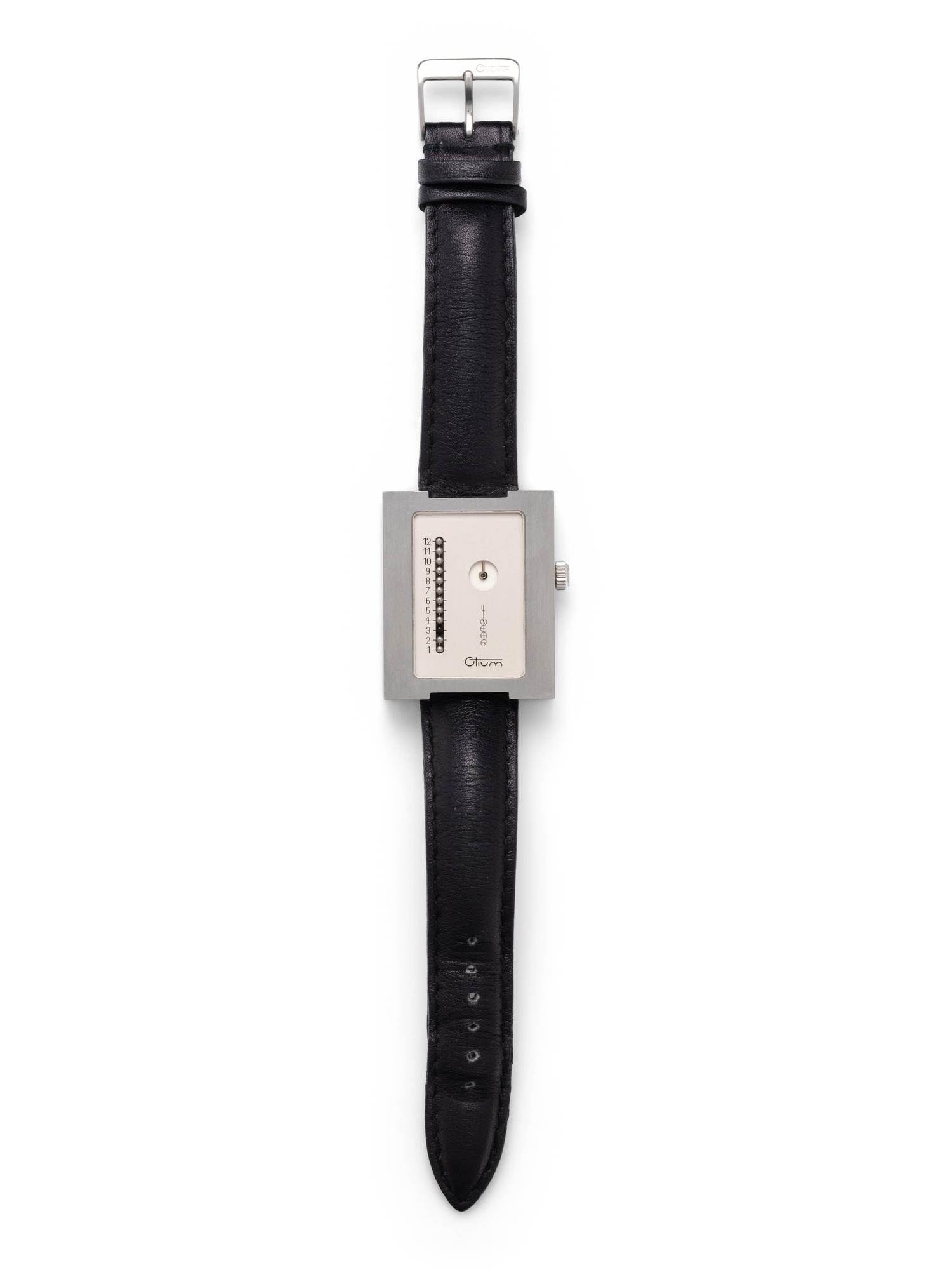 OTIUM, STAINLESS STEEL 'OTIUM' WRISTWATCH