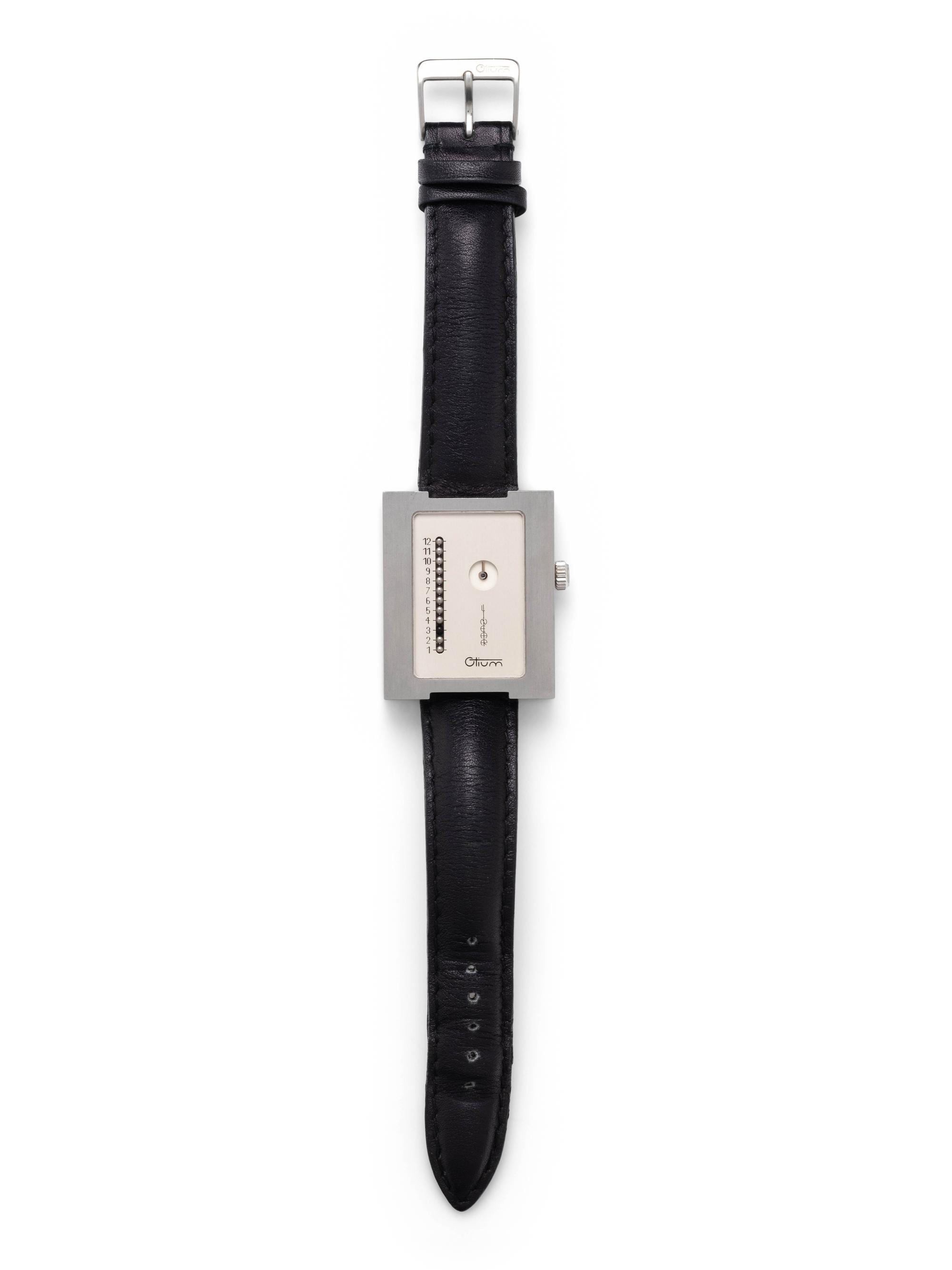 OTIUM, STAINLESS STEEL 'OTIUM' WRISTWATCH
