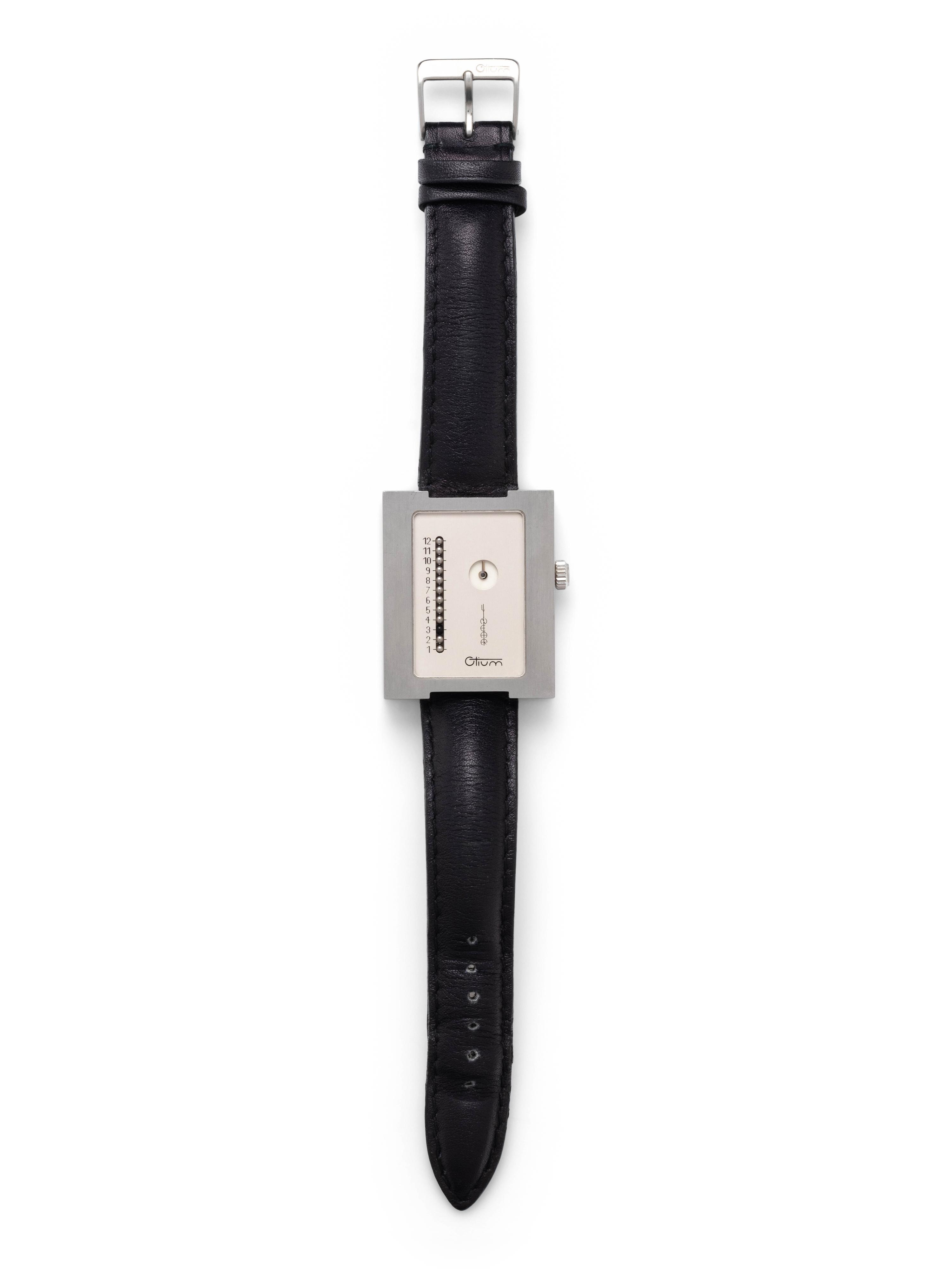 OTIUM, STAINLESS STEEL 'OTIUM' WRISTWATCH