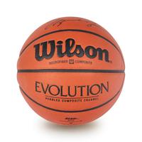 A Michael Jordan Signed Autograph Wilson Basketball (Beckett Authentication Services Letter BAS Certified),