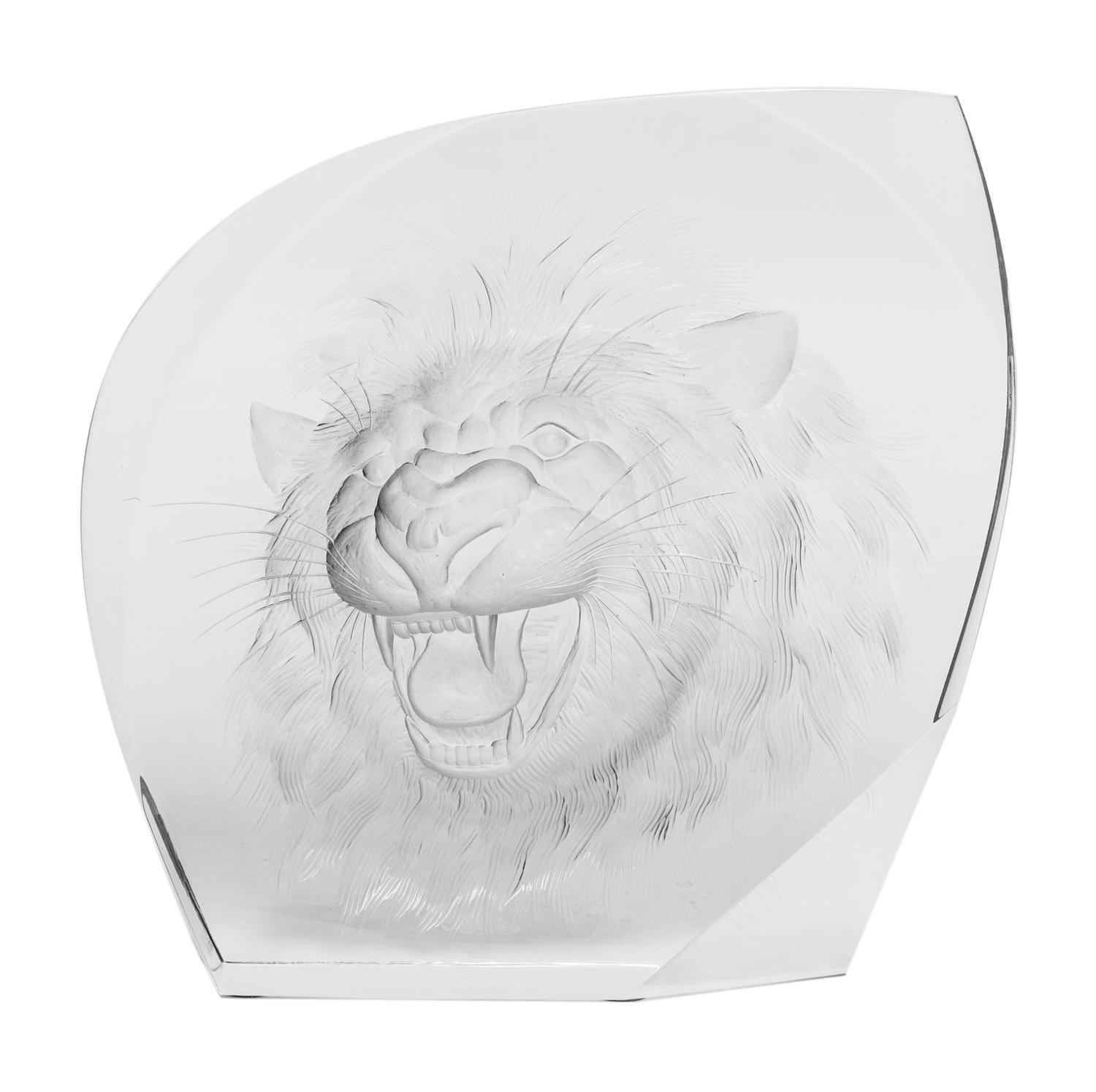 A Moser Glass Sculpture Height 7 3/4 inches. — DESIGNED BY LUBOS METELAK (b. 1934)
