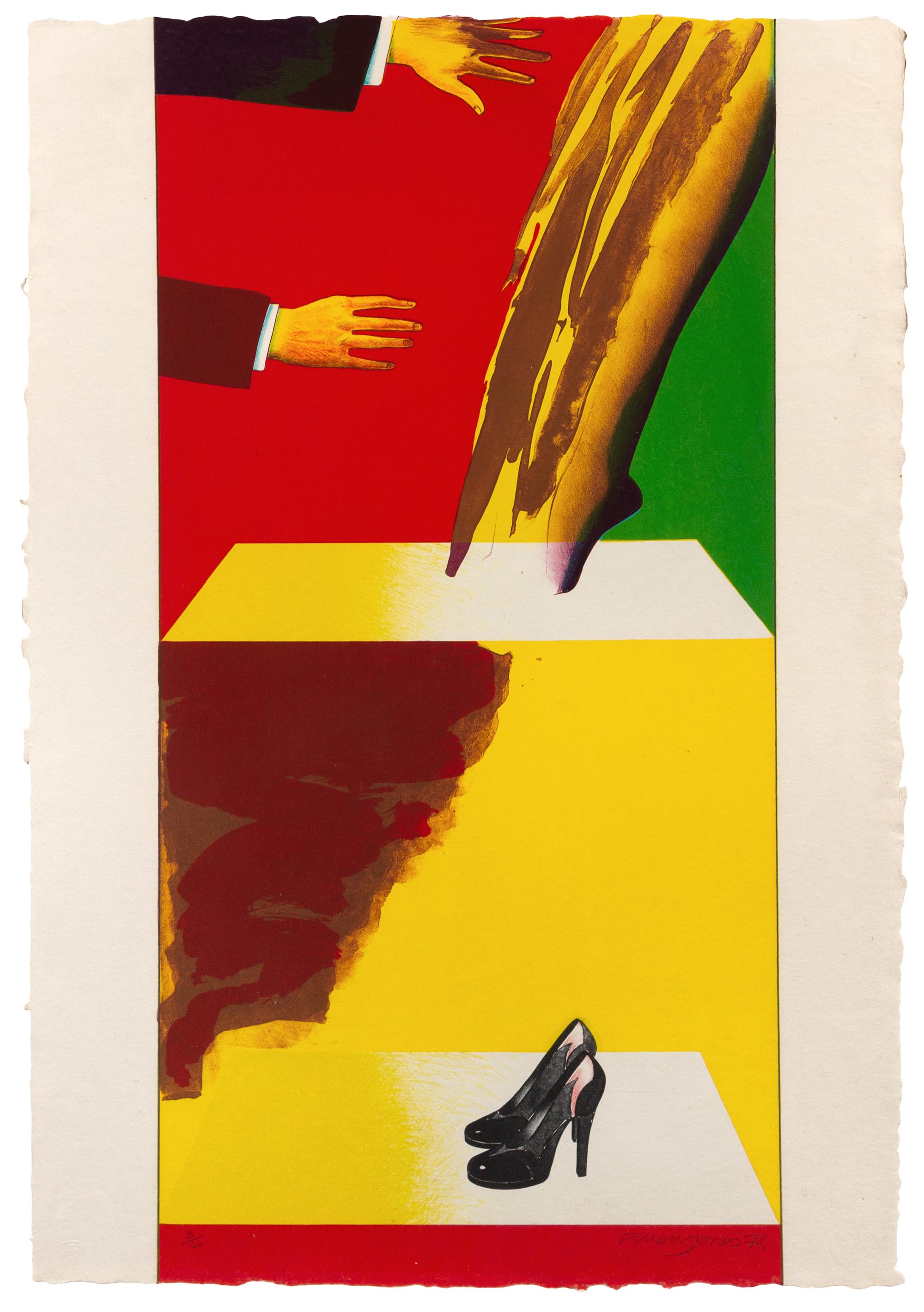 Allen Jones, (British, b. 1937), Magician Suite, 1976 (portfolio of 6 Works)