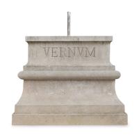 A Set of Four Monumental Carved Marble Garden Herms Allegorical of the Four Seasons