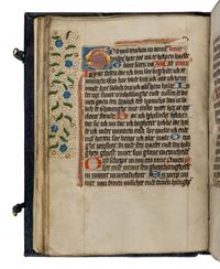 CIRCLE OF THE MASTER OF MS REID 33 and SELWERD ABBEY SCRIPTORIUM (AGNES MARTINI?) (active The Netherlands, Groningen, c. 1468-1510) Book of Hours, in Dutch, illuminated manuscript on parchment [The Netherlands, Groningen, c. 1480–1490]