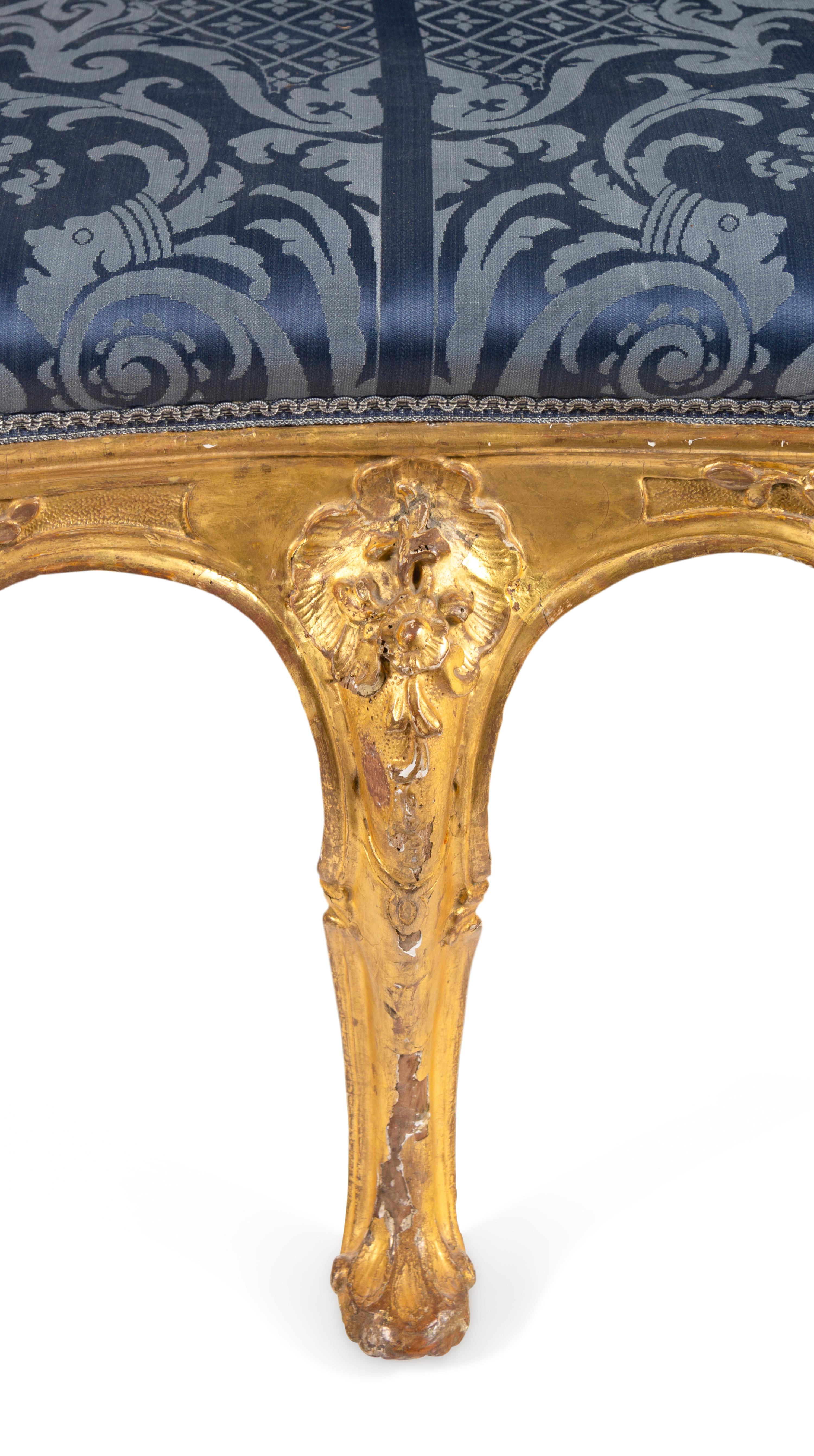 A Continental Giltwood Settee