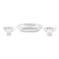 A Group of Three American Silver Table Articles