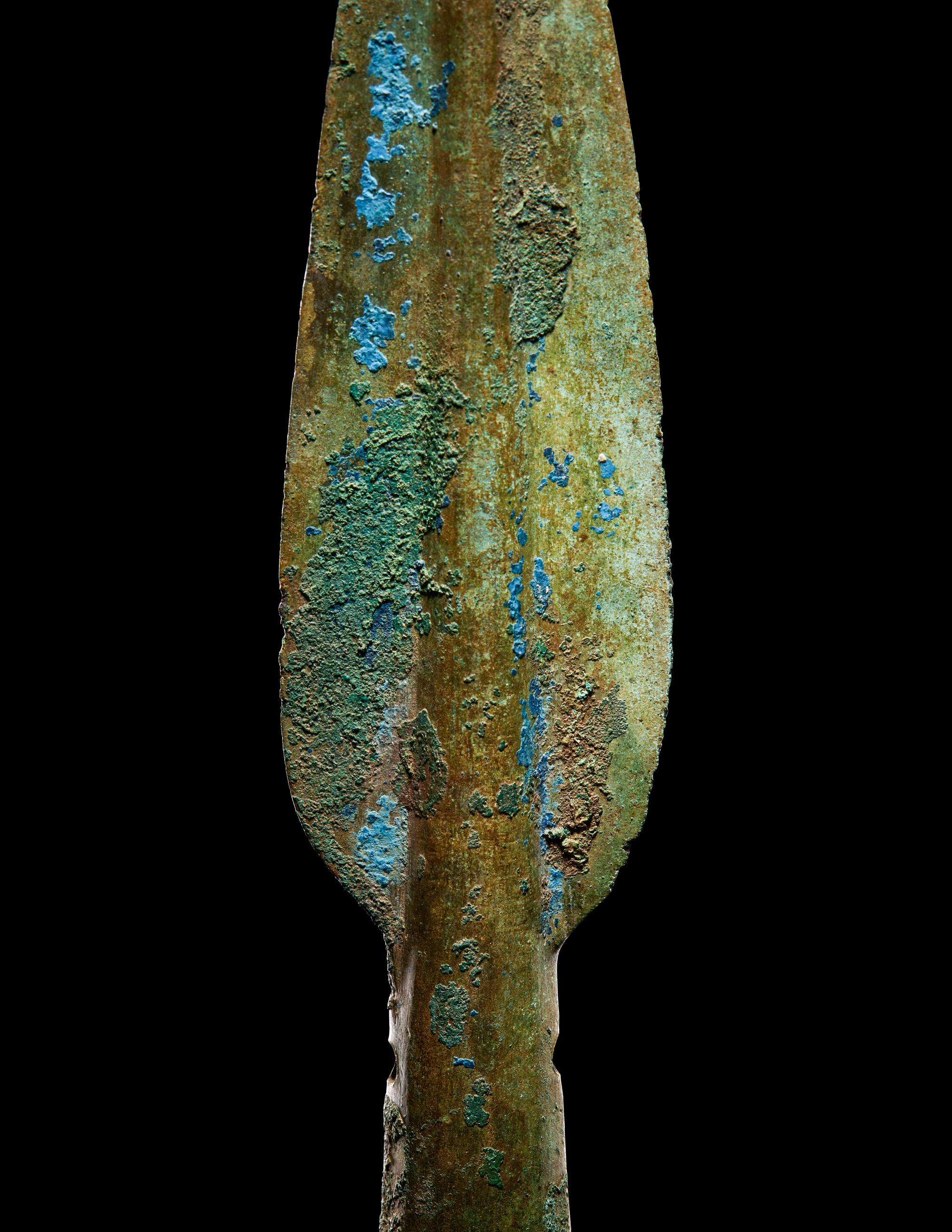 A Greek Bronze Spear Point
