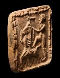 A Mesopotamian Terracotta Plaque