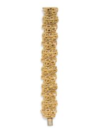 Alan Martin Gard, Modernist, Gold Bracelet,